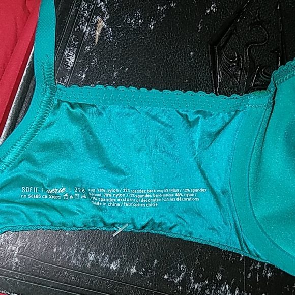 FREE❣️💚 AERIE 🍀 Emerald green clover Sophie 32b bra 🆓🆓🆓FREEW/$25BUNDLE❣️ - Picture 3 of 7